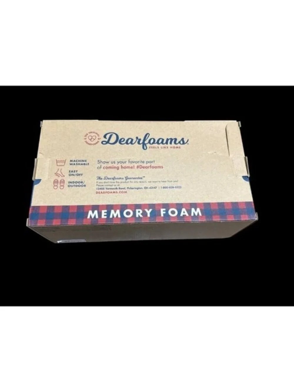 Dearfoams Men's Memory Foam Clog Slippers Size XL (13-14) New in Box